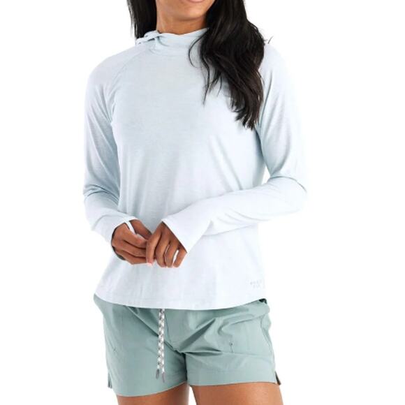 Free Fly Women's Heather Tide Pool Clearwater Hoodie Size M - Picture 1 of 9